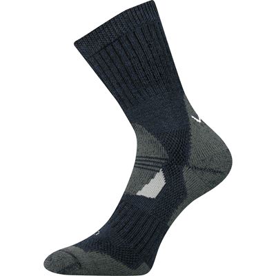 STABIL merino winter thermo socks with silver DARK BLUE