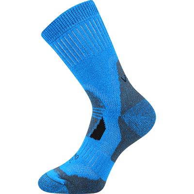 STABIL merino winter thermal socks with silver BLUE