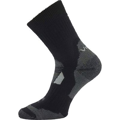 STABIL merino winter thermo socks with silver BLACK
