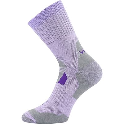 STABIL merino winter thermal socks with silver LIGHT PURPLE