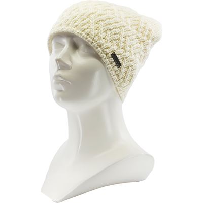 Women's knitted hat STARIA white