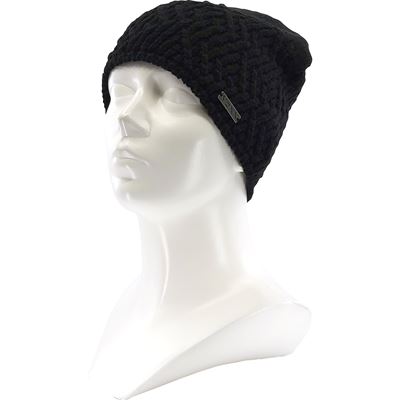 Women's knitted hat STARIA black