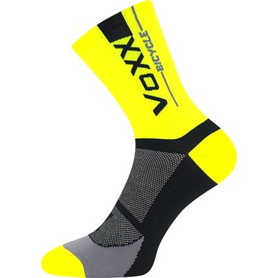STELVIO cycling socks, sporty, NEON YELLOW