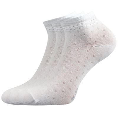 Women's summer socks SUSI white
