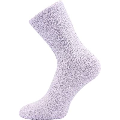 Women's chenille socks SVĚTLANA 2-pack LILA