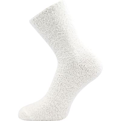 Women's chenille socks SVĚTLANA 2-pack CREAM