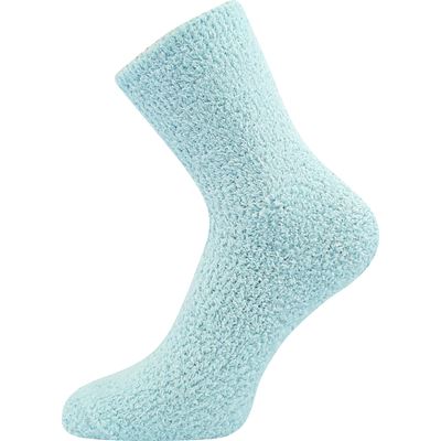 Women's chenille socks SVĚTLANA 2-pack LIGHT BLUE