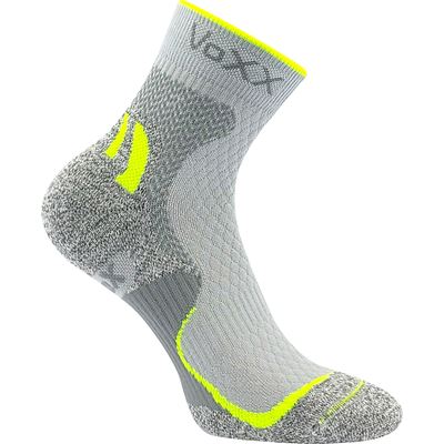 SYNERGY anatomically shaped sports socks with silver ions, LIGHT GREY