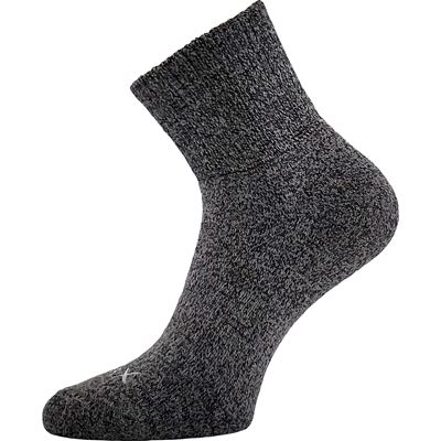 Thick socks TAMI melange BLACK MELANGE