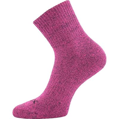 Thick socks TAMI melange MAGENTA MELANGE