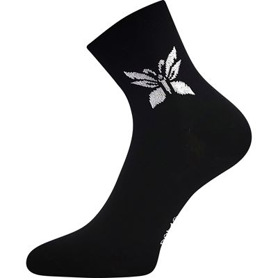 Women's thin socks TATOO summer MIX BLACK (3 pairs)