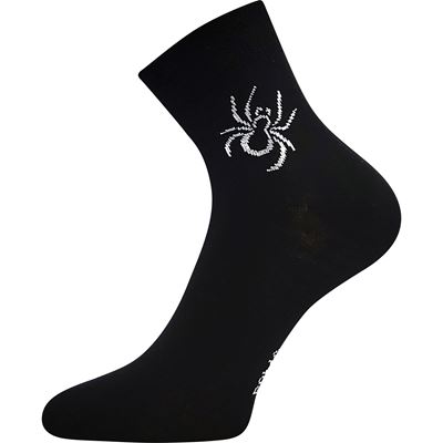 Women's thin socks TATOO summer MIX BLACK (3 pairs)