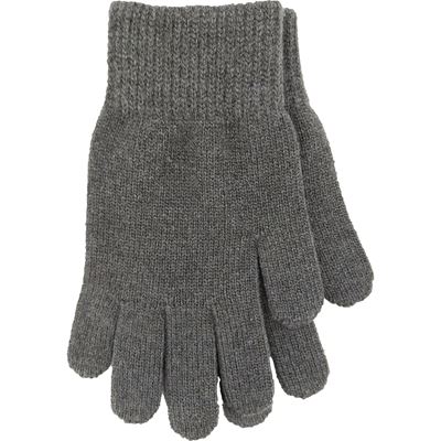 TERRACANA women's knitted gloves with viscose ANTHRACITE