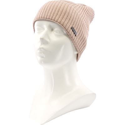 TERRACANA women's knitted hat with viscose, DARK PINK