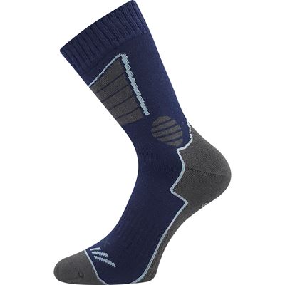 THERMAX dark blue terry sports socks
