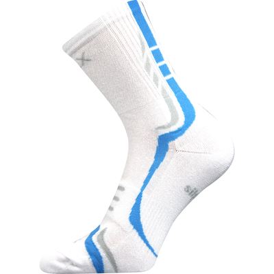 THORX sports socks with silver ions WHITE