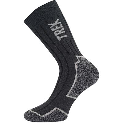 Men's thick TREKAN terry socks MIX DARK (3 pairs)