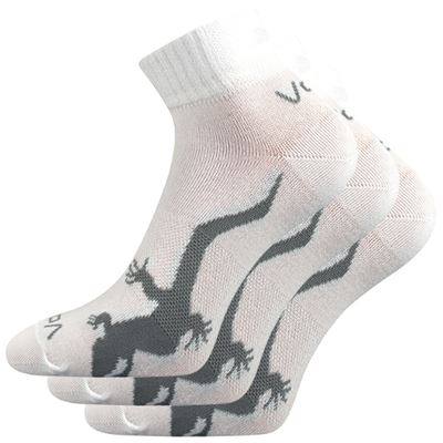 Women's summer socks TRINITY white