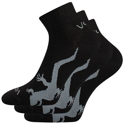 Women's summer socks TRINITY black