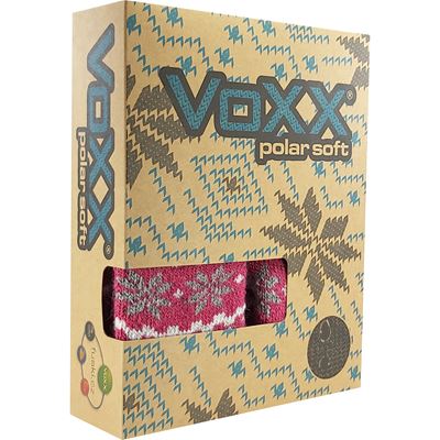 TRONDELAG SET of winter socks and knitted mittens with silver ions MAGENTA