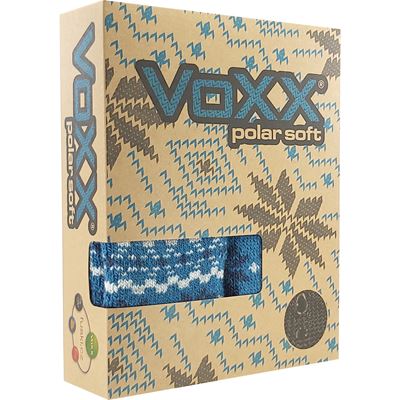 Set of winter socks and knitted mittens TRONDELAG SET with silver ions PETROLEUM