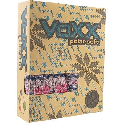 TRONDELAG SET of winter socks and knitted mittens with silver ions, DARK PINK