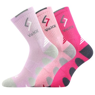 TRONIC cotton sports socks for girls (3 pairs)