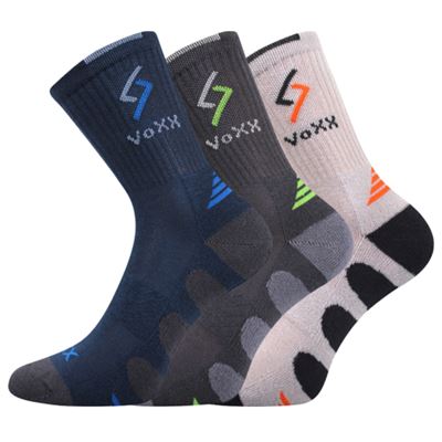 TRONIC cotton sports socks for boys (3 pairs)