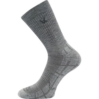 TWARIX merino sports socks with silver ions LIGHT GREY