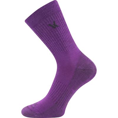 TWARIX merino sports socks with silver ions PURPLE