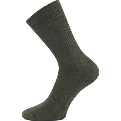 TWARIX merino sports socks with silver ions KHAKI