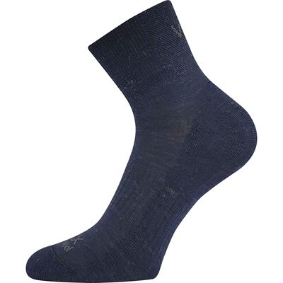 TWARIX SHORT merino sports socks with silver ions, DARK BLUE