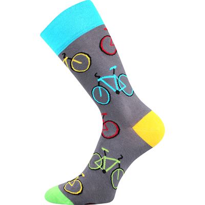 TWIDOR funny dress socks with BIKE pictures
