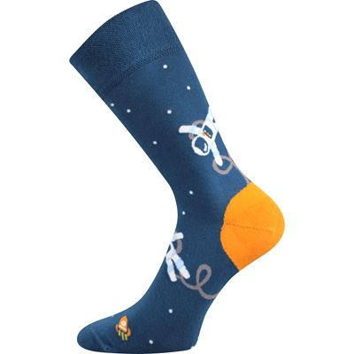 TWIDOR funny dress socks with SPACEMAN pictures