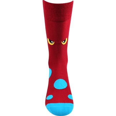 TWIDOR funny dress socks with MONSTER pictures