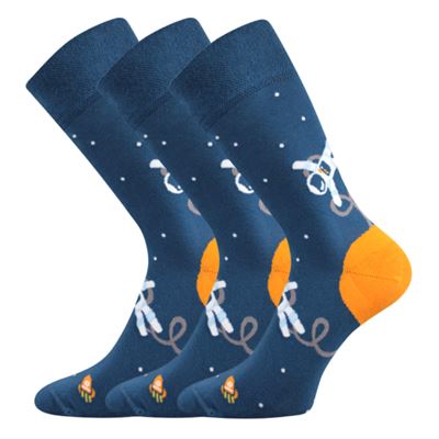 TWIDOR funny dress socks with SPACEMAN pictures