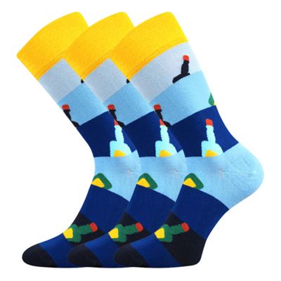 TWIDOR funny dress socks with BOTTLES pictures