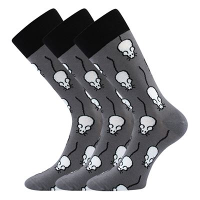 TWIDOR funny dress socks with pictures of MOUSE