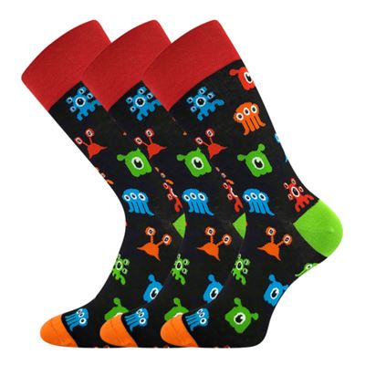 TWIDOR funny dress socks with UFOs