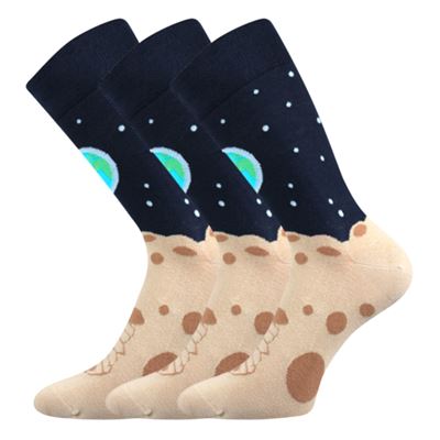 TWIDOR funny dress socks with SPACE images