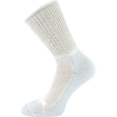 Thick, warm socks made from VAASA merino wool with silver ions CREAM
