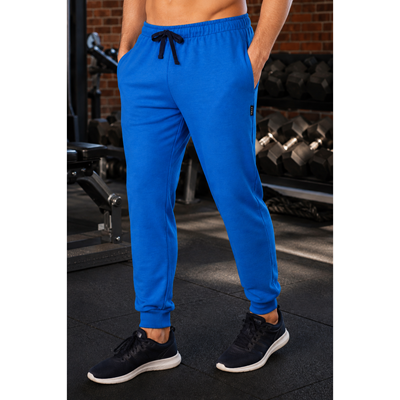 Men's VAPOR cotton tracksuit trousers BLUE