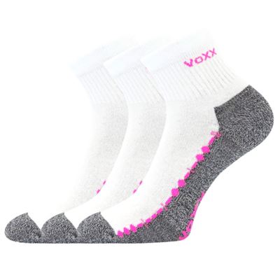 VECTOR white cotton sports socks