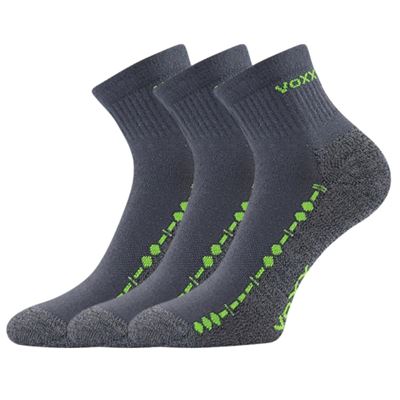VECTOR dark grey cotton sports socks