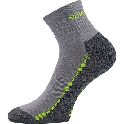 VECTOR light grey cotton sports socks