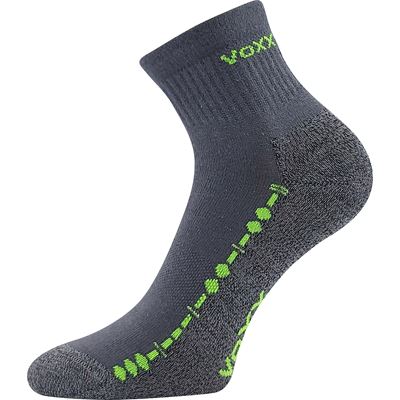 VECTOR dark grey cotton sports socks