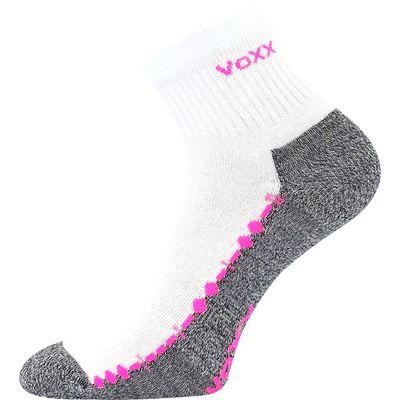 VECTOR white cotton sports socks