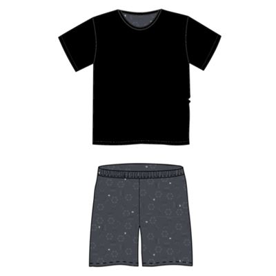 VENTOR short-sleeved pyjamas with a subtle pattern A-02