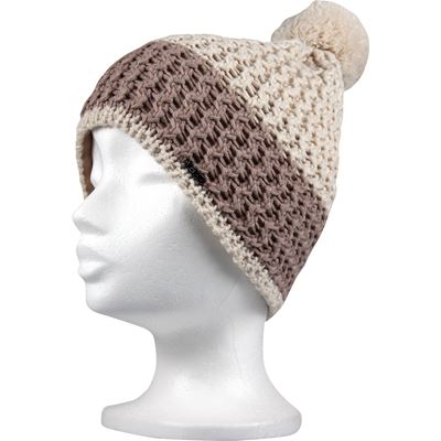 Women's knitted hat VERANO beige