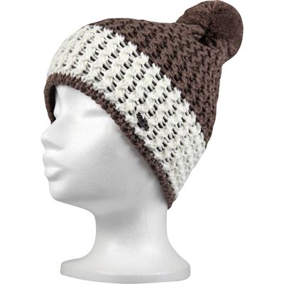 VERANO women's knitted hat, hazelnut brown